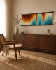 Wide Textile Artwork - FENNA | Wall Hangings by Rianne Aarts / Teddy and Wool Studio