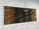 "ECLIPSE" Parametric Wood Wall Art Decor / 100% Solid Wood | Wall Sculpture in Wall Hangings by ArtMillWork Design. Item composed of wood
