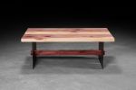 Redwood Canyon Outdoor Coffee Table | Tables by Urban Lumber Co.. Item composed of wood and steel