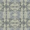 Sunbrella® Woven Fabric Papeari, Slate | Wallpaper in Wall Treatments by Philomela Textiles & Wallpaper. Item made of paper