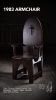 1983 Armchair | Dining Chair in Chairs by NO AGE FURNITURE STUDIO