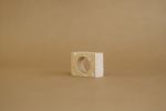 Terrazzo Napkin Rings Set - Camel | Tableware by Tropico Studio. Item made of stoneware