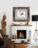Cockrel Rooster Bird | Prints by Brazen Edwards Artist. Item composed of canvas and paper