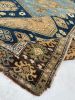 SUPER FINE Antique Caucasian Rug | Denim & Sky Blue | Area Rug in Rugs by The Loom House. Item composed of fiber