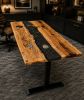 Custom Desk with Wireless Charging | Tables by Pelican State Woodworks