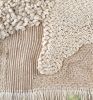 Ivory Textured Wool & Jute Wall Hanging | Neutral Boho Fiber Art | Modern Handmade Wall Decor | Macrame Wall Hanging in Wall Hangings by Swiflo