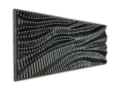 "ONYX" Parametric Wood Wall Art Decor | Mixed Media in Paintings by ArtMillWork Design