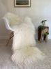 Silky Icelandic Double Sheepskin | Area Rug in Rugs by East Perry. Item made of wool with fiber
