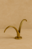 Arc Wing Taper Candle Holder — Gold Finish | Decorative Objects by Raíz Studio