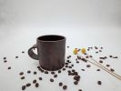 Rustic brown and bronze Ceramic Coffee Mug | Drinkware by YomYomceramic. Item made of ceramic