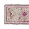 Handknotted Mid 20th Century Pink Vintage Herki Runner | Runner Rug in Rugs by Vintage Pillows Store. Item composed of cotton & fiber