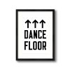 Dance Floor Vertical Arrows Up | Prints in Paintings by Western Mavrik