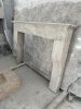 Handmade Travertine Fireplace Mantel: Custom Carved Marble Surround | Fireplaces by AEGEAN MARBLE ARTISAN ATELIER