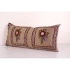 Embroidered Handmade Designer Floral Aubusson Style Cushion | Pillows by Vintage Pillows Store