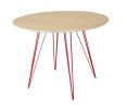 Williams Table / Maple / Round | Dining Table in Tables by Tronk Design. Item made of wood with metal