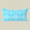 Throw Pillow Jamprang, Turquoise | Pillows by Philomela Textiles & Wallpaper. Item made of fabric