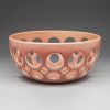 Round Openwork Fruit Bowl - Rhubarb | Decorative Objects by Lynne Meade