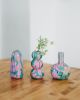 Glass Blown Bedrock Mini Vase | Vases & Vessels by Maria Ida Designs. Item made of glass compatible with mid century modern and contemporary style