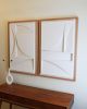 No. 13 Set of Two Plaster Wall Reliefs | Wall Sculpture in Wall Hangings by Joseph Aurelius