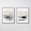 "Coastal Waters I & II" Print Set | Prints in Paintings by Kim Knoll Art