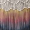 Circular Fiber Art Collection - AURORA | Wall Hangings by Rianne Aarts / Teddy and Wool Studio. Item made of fiber