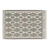 Handwoven Floral Pattern Needlepoint Kids Kilim Rug, Wall | Area Rug in Rugs by Vintage Pillows Store. Item composed of wool & fiber