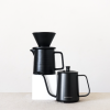 Black Ceramic Pour Over Set | Cup in Drinkware by Vanilla Bean