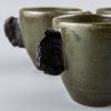 Cups Set Denimona | Drinkware by Svetlana Savcic / Stonessa. Item composed of stoneware