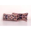 8Set of Two Oushak Rug Lumbar Pillow, Pair Ethnic Pillow Cov | Cushion in Pillows by Vintage Pillows Store