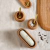 Oak Mortar and Marble Pestle | Tableware by The Collective
