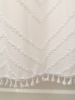 Capri Tufted Shower Curtain | Curtains & Drapes by Busa Designs