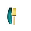 ELETTRA · Teal | Pendants by LUMi Collection. Item made of glass