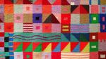 A New Day | Tapestry in Wall Hangings by Contemporary Tapestry Weaving. Item composed of wool in contemporary or scandinavian style