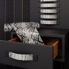 Fancy Drawer Pulls MONACO-2-PYTHON | Hardware by minimaro - luxury furniture handles. Item made of brass & leather