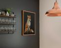 The Woodland Fox - Black Edition | Prints by The Ugly Cat Studio