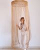 Fatima Zahra Macrame Lamp - Honey | Pendants by Hamimi