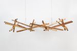 Infinity Long chandelier | Chandeliers by Next Level Lighting. Item made of oak wood