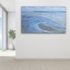 Mont-Saint-Michel Bay Normandy | Oil And Acrylic Painting in Paintings by Meredith H. Item composed of canvas compatible with contemporary and coastal style