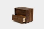Oliver Nightstand | Storage by ARTLESS. Item composed of walnut