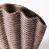 Concha Vase Grey Medium | Work by District Loom