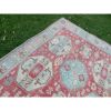 Vintage Distressed Oushak Rug With Pastel Colors | Area Rug in Rugs by Vintage Pillows Store. Item made of cotton with fiber