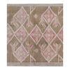 Vintage Taupe Pastel Turkish Karapinar Rug 4'10'' x 8'1'' | Area Rug in Rugs by Vintage Pillows Store. Item composed of wool and fiber