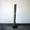 Driftwood Art Sculpture "Tri-'Poler'" | Sculptures by Sculptured By Nature  By John Walker. Item made of wood works with minimalism style