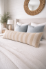 Wychmere Oversized Lumbar Pillow Cover — Textured Neutral Co | Pillows by Busa Designs