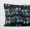 Lei in Aqua 12x24 Lumbar Pillow Cover | Pillows by Brandy Gibbs-Riley
