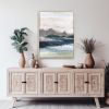Blooming Skies - Art Print of Neutral Coastal Landscape | Prints in Paintings by Lara Eckerman Art