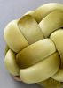 (M) Citron Knot Ottoman | Benches & Ottomans by Knots Studio