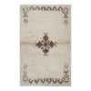 1970 Vintage Handmade Tulu Rug, Soft Wool Moroccan Carpet | Area Rug in Rugs by Vintage Pillows Store. Item made of wool with fiber
