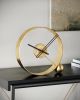 Endless | Clock in Decorative Objects by MCLOCKS. Item made of oak wood & steel