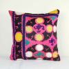 Suzani Pillow Cases Fashioned From a Vintage Suzani, Vintage | Sham in Linens & Bedding by Vintage Pillows Store. Item made of cotton with fiber